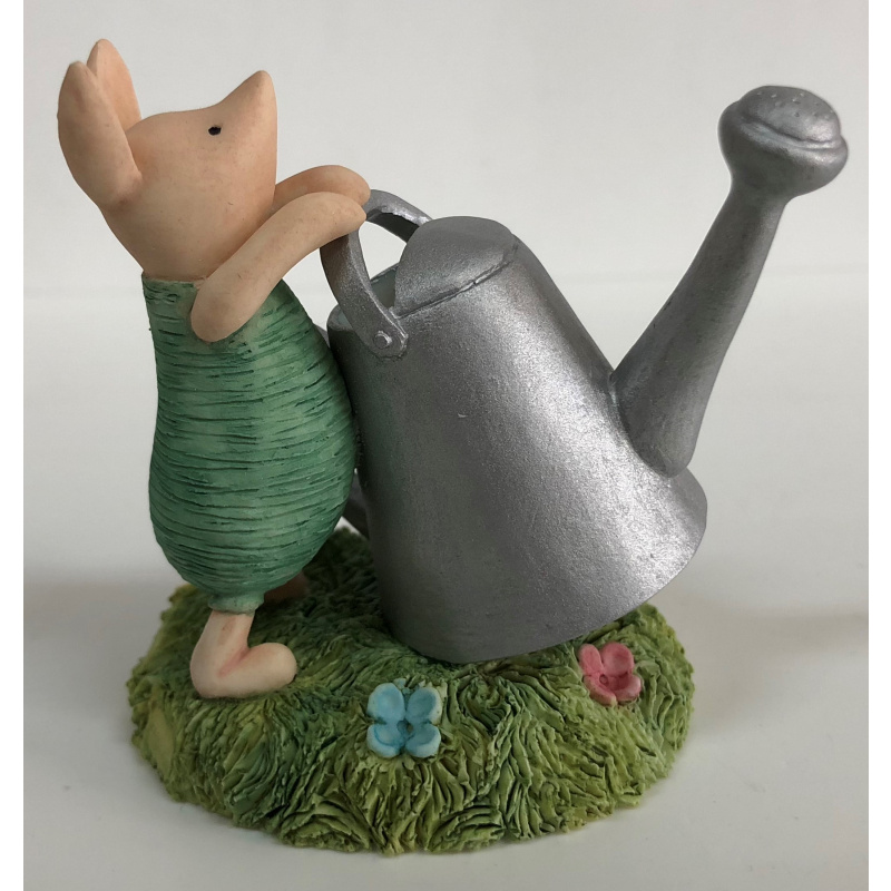 Border Fine Arts Figurine Piglet Carrying Watering Can  Model A2388 with Box